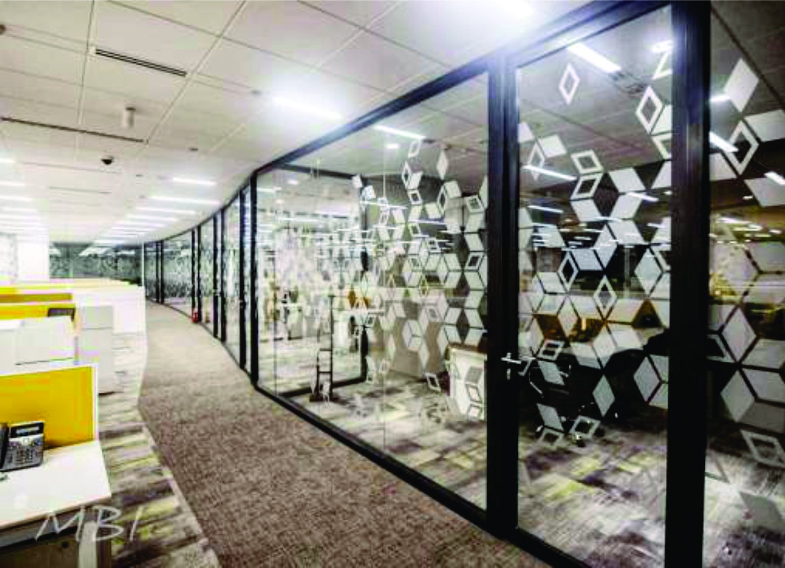 Adani Shantigram — Glass film · Wide view