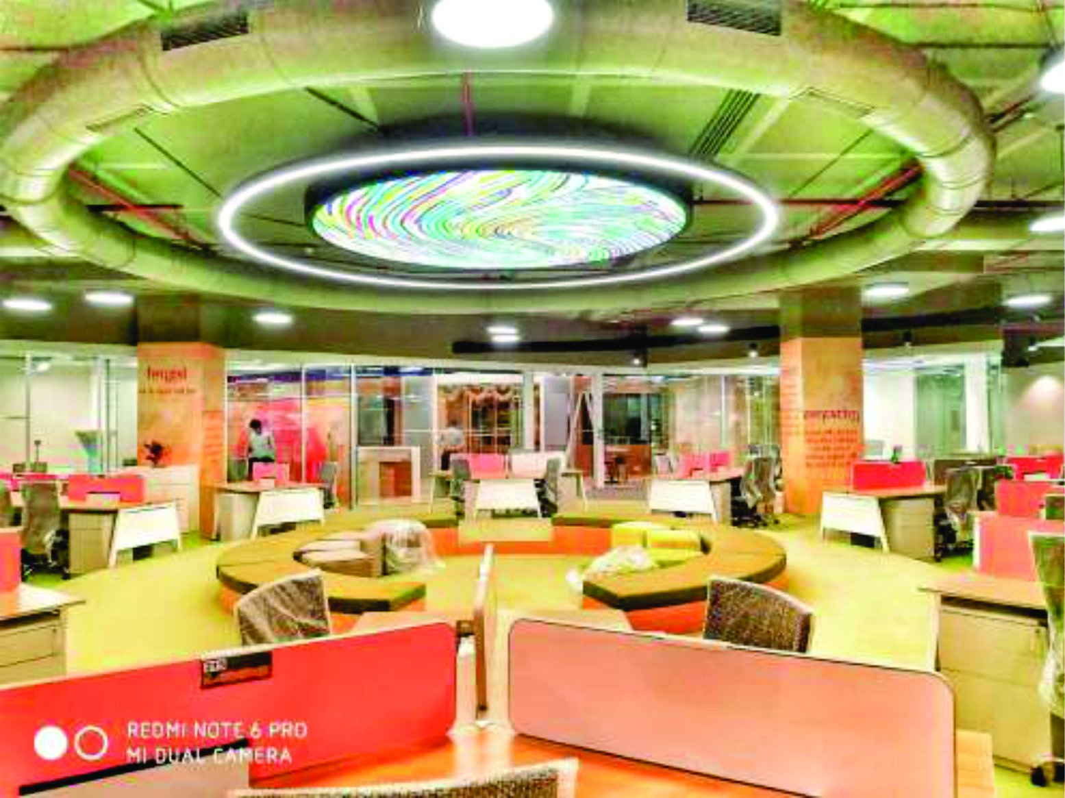 FINO Payments Bank — Office environmental graphics